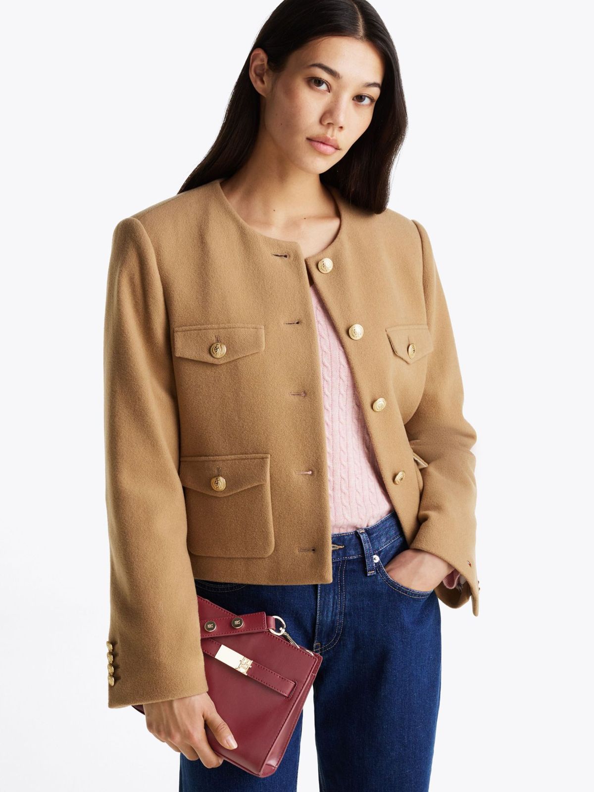 Heritage Metallic Satchel