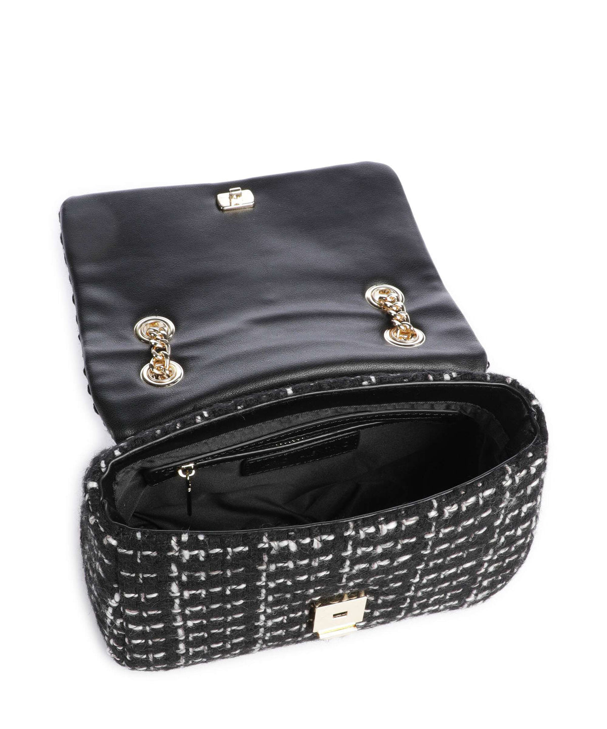 Tweed Shoulder bag polyester