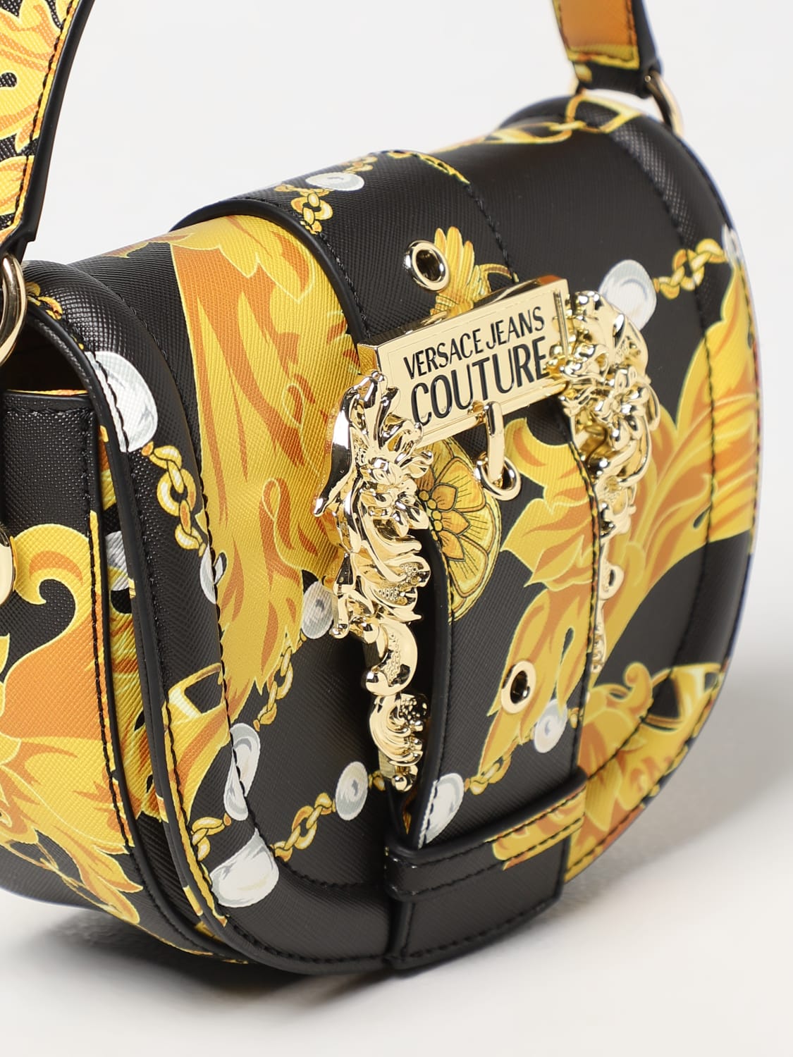 Versace Jeans Couture bag in saffiano synthetic leather