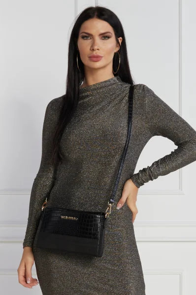 Valentino Fire Reptile Effect Crossbody Bag