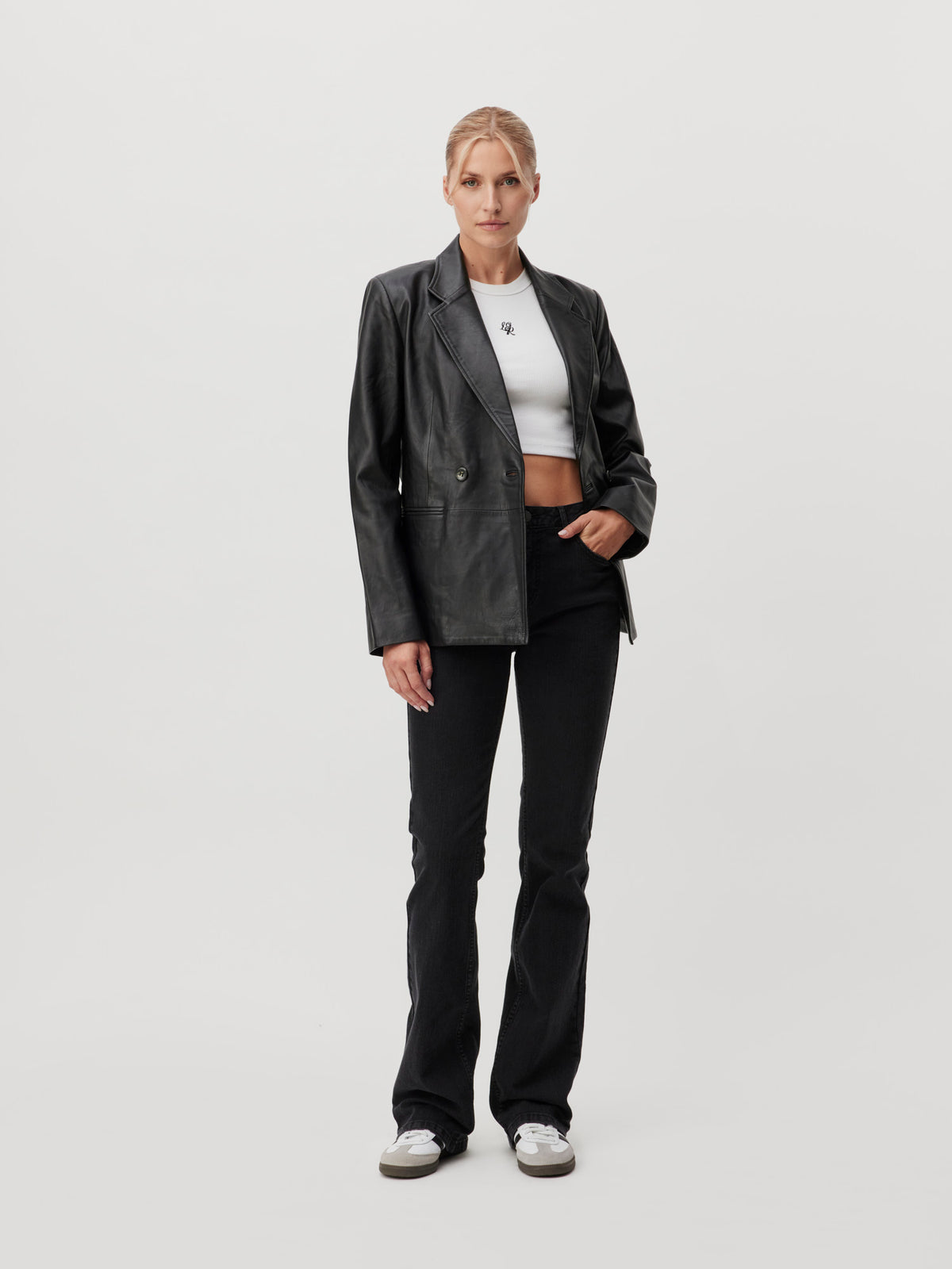 Leyla Pants Black Denim Wash
Women LeGer by Lena Gercke