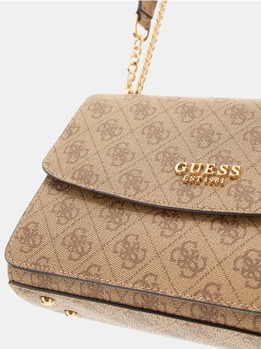 Guess Access Women's Brown Shoulder Bag