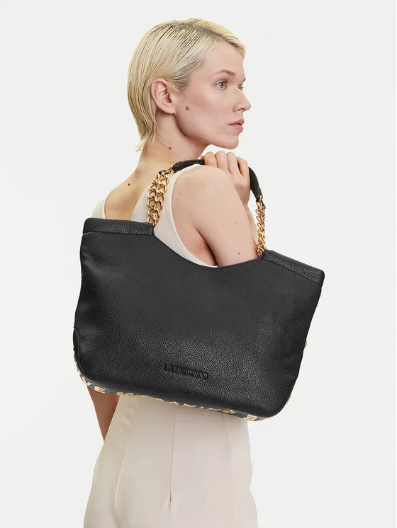 LOVE MOSCHINO GIANT - HANDBAG - BLACK