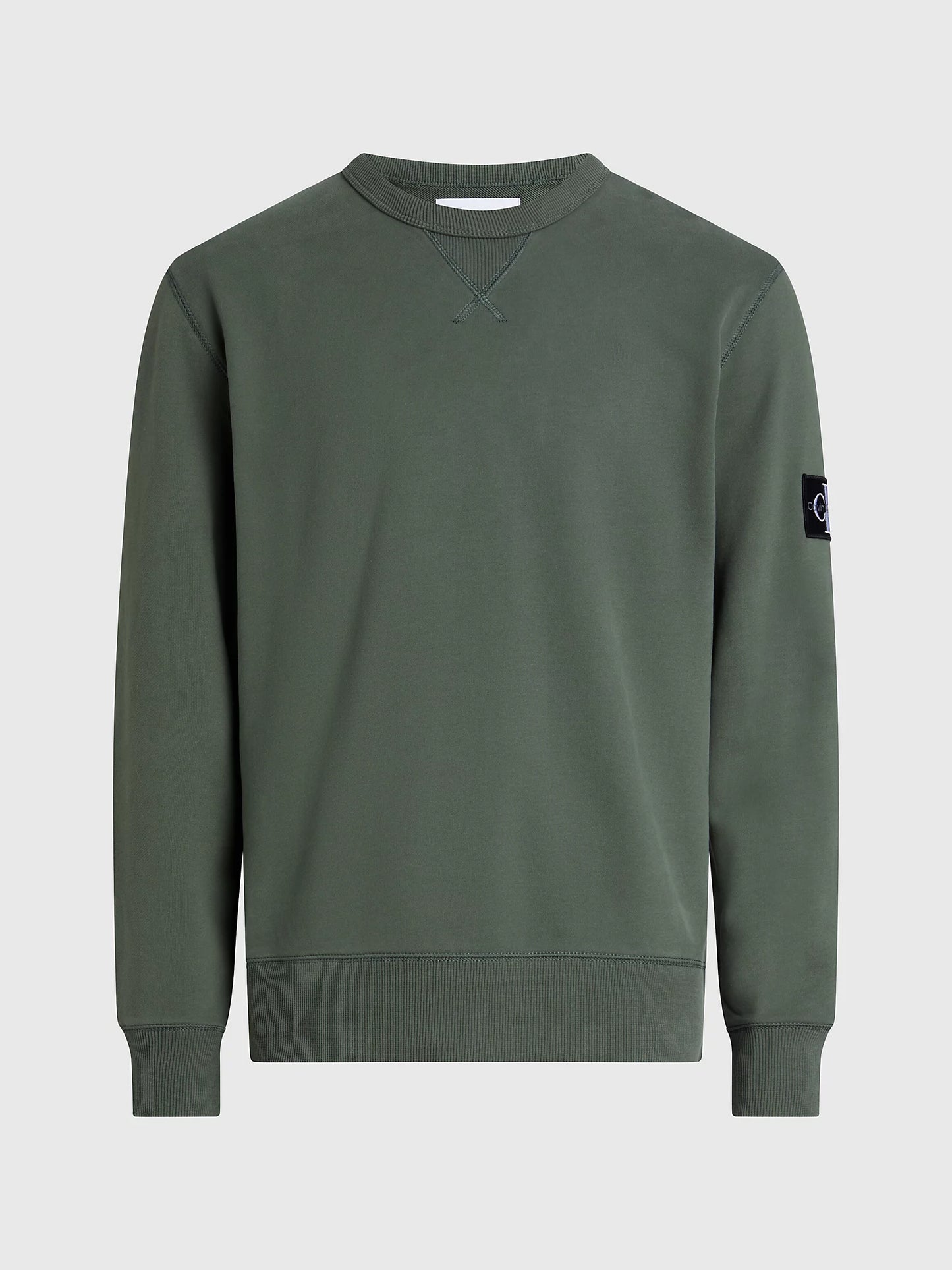 Cotton Badge Sweatshirt