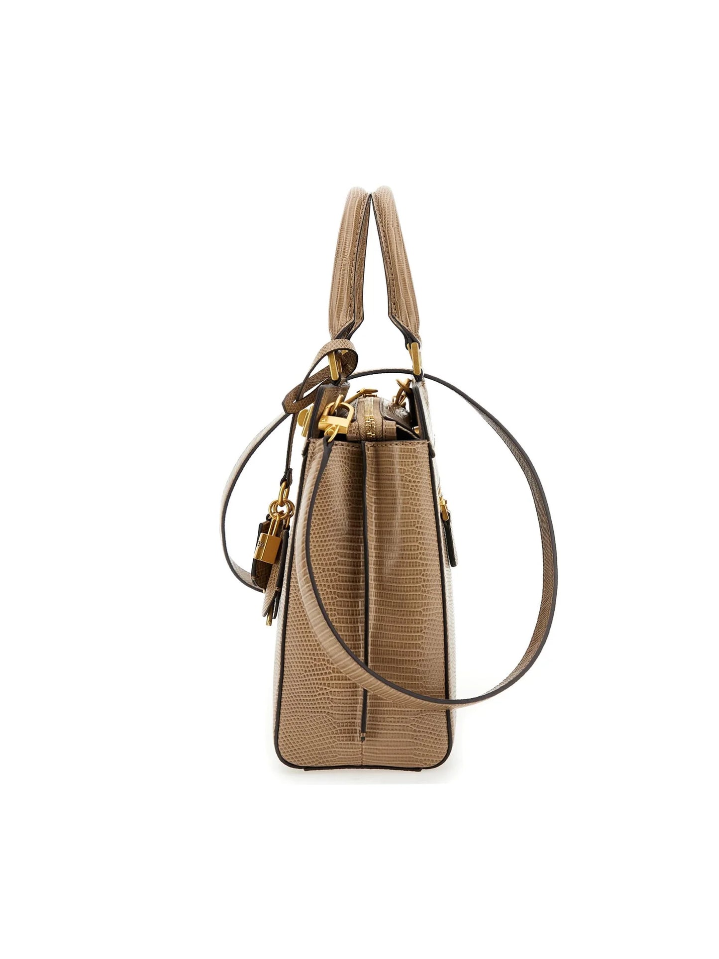 KATEY MIT KROKO-PRINT - Handbag