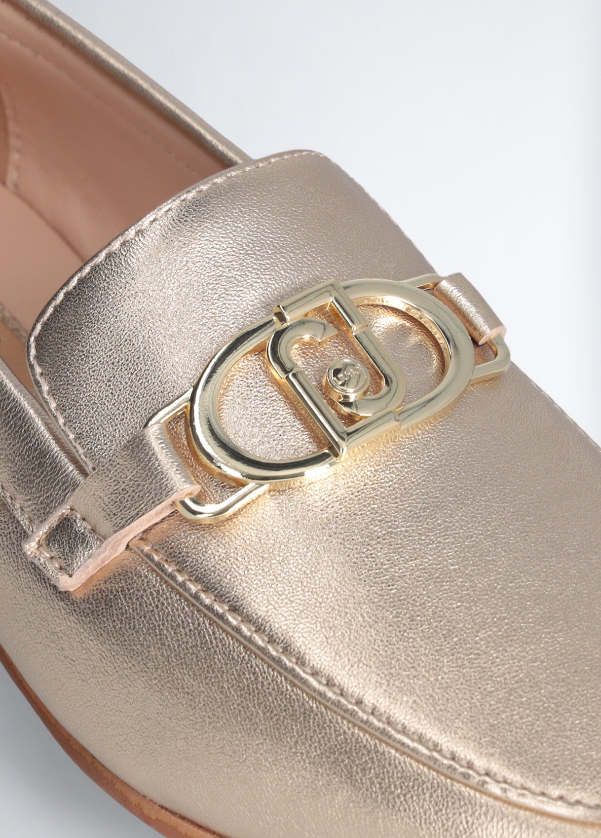 Emel 01 Golden Moccasins - Liu Jo