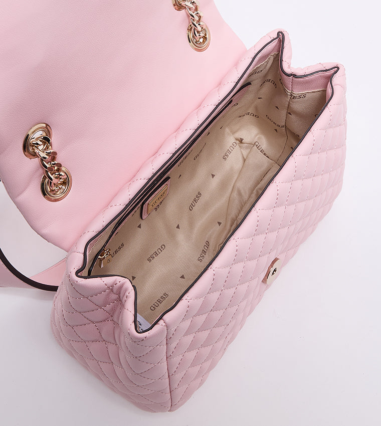 EVERLEE Embellished Flap Convertible Crossbody Bag