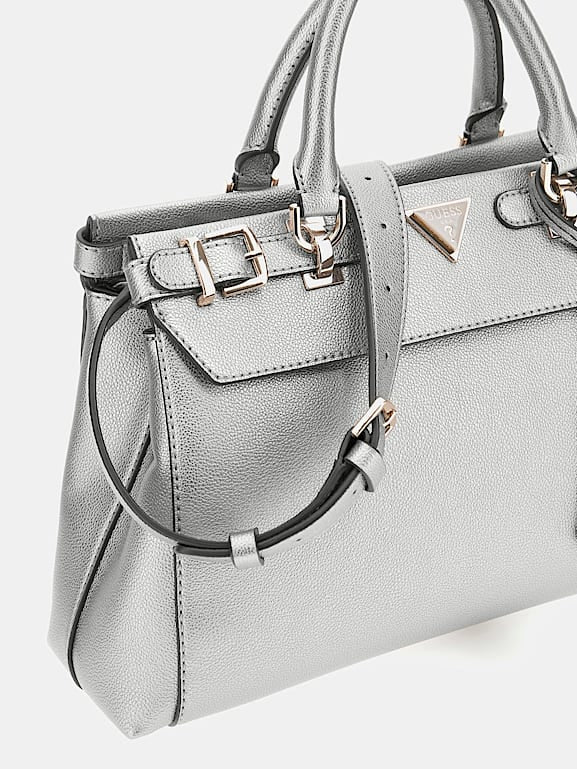 Eco Ali laminated handbag