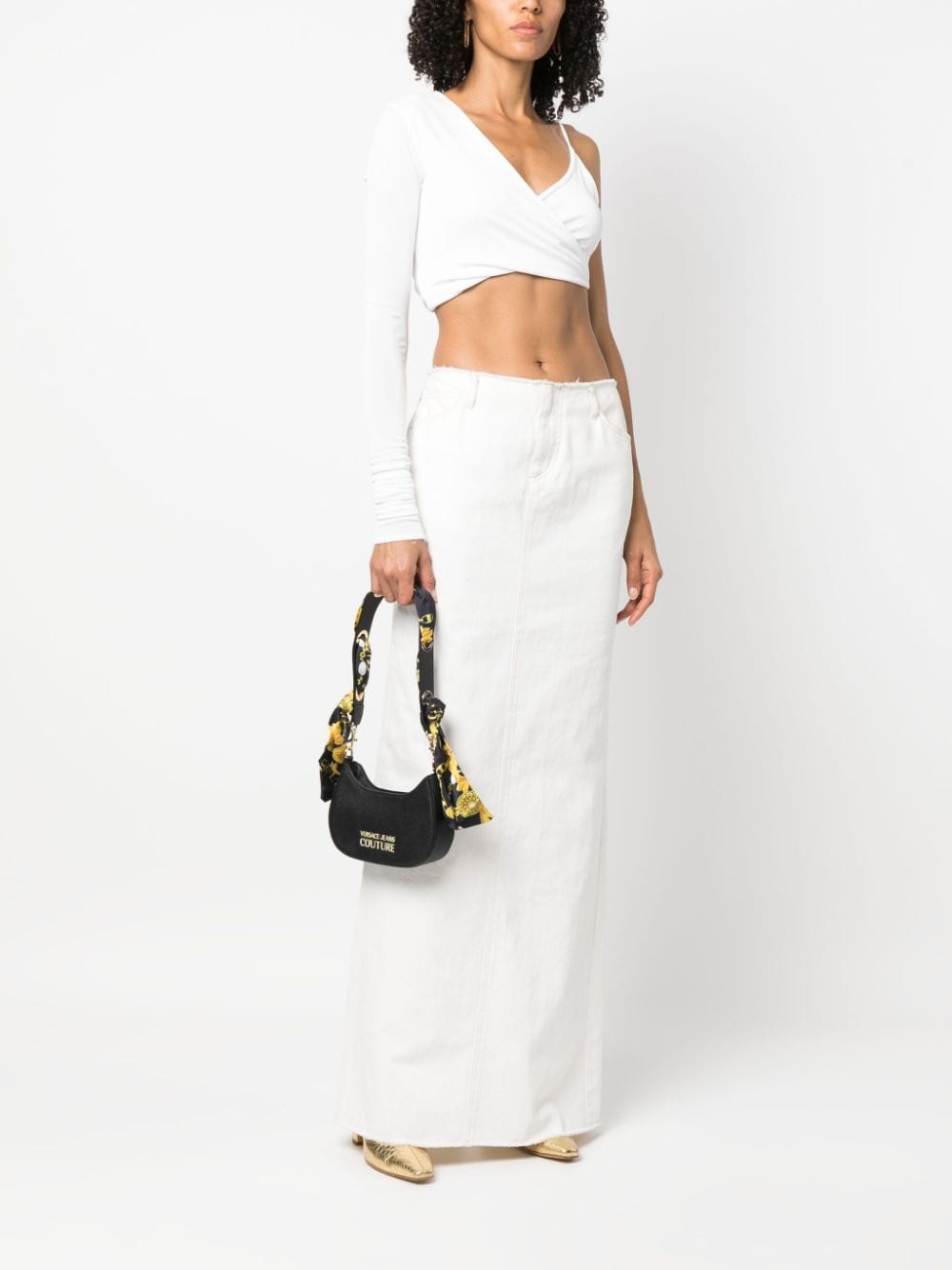 Versace Jeans Couture bag in synthetic saffiano leather