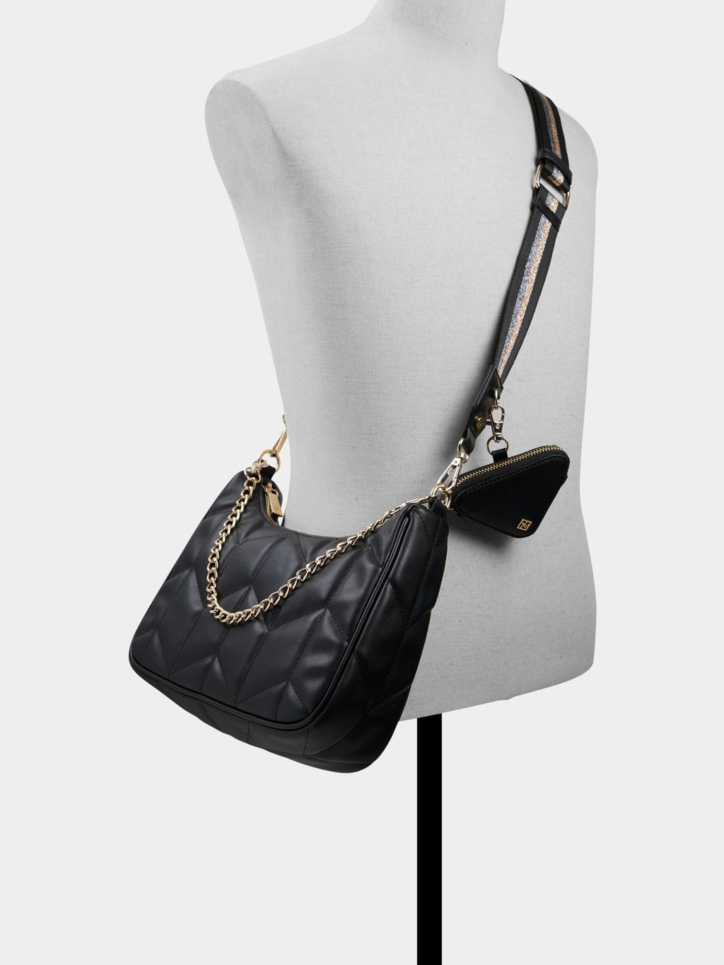 Women's Call It Spring Black Sembra Crossbody Bag
