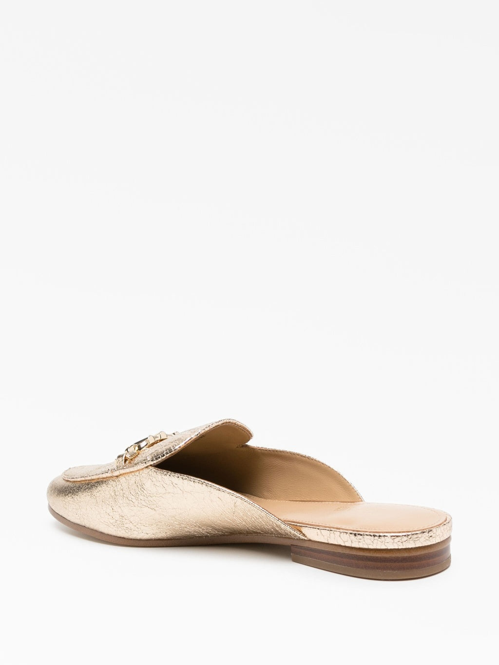 Tiffanie logo-embossed mules