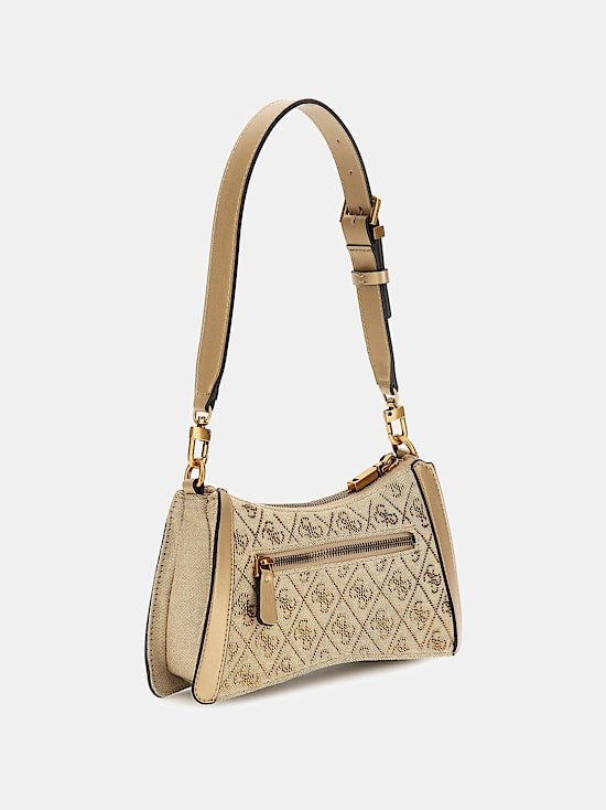 Dili shoulder bag with 4g rhinestone logo