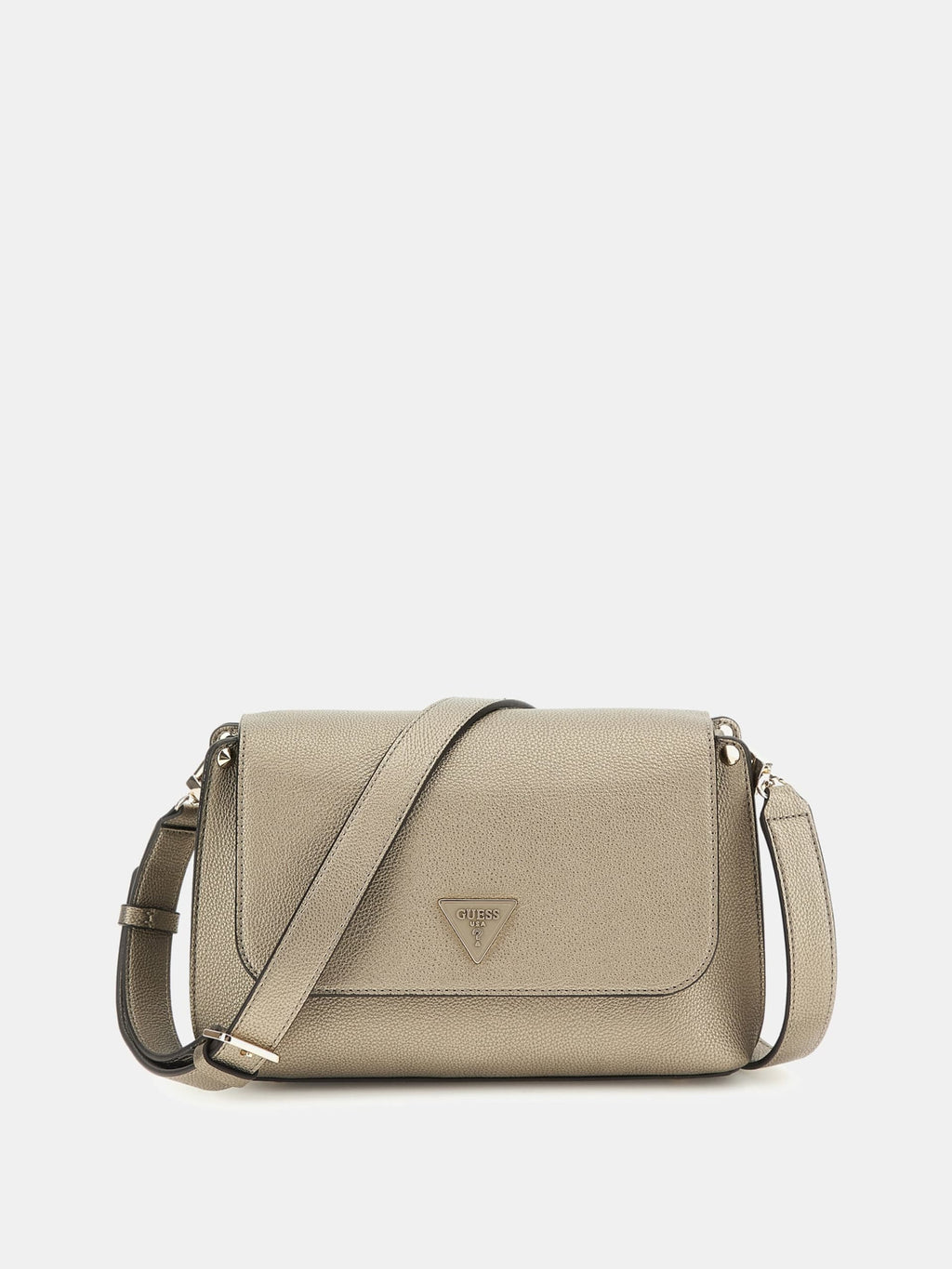Meridian triangle logo crossbody