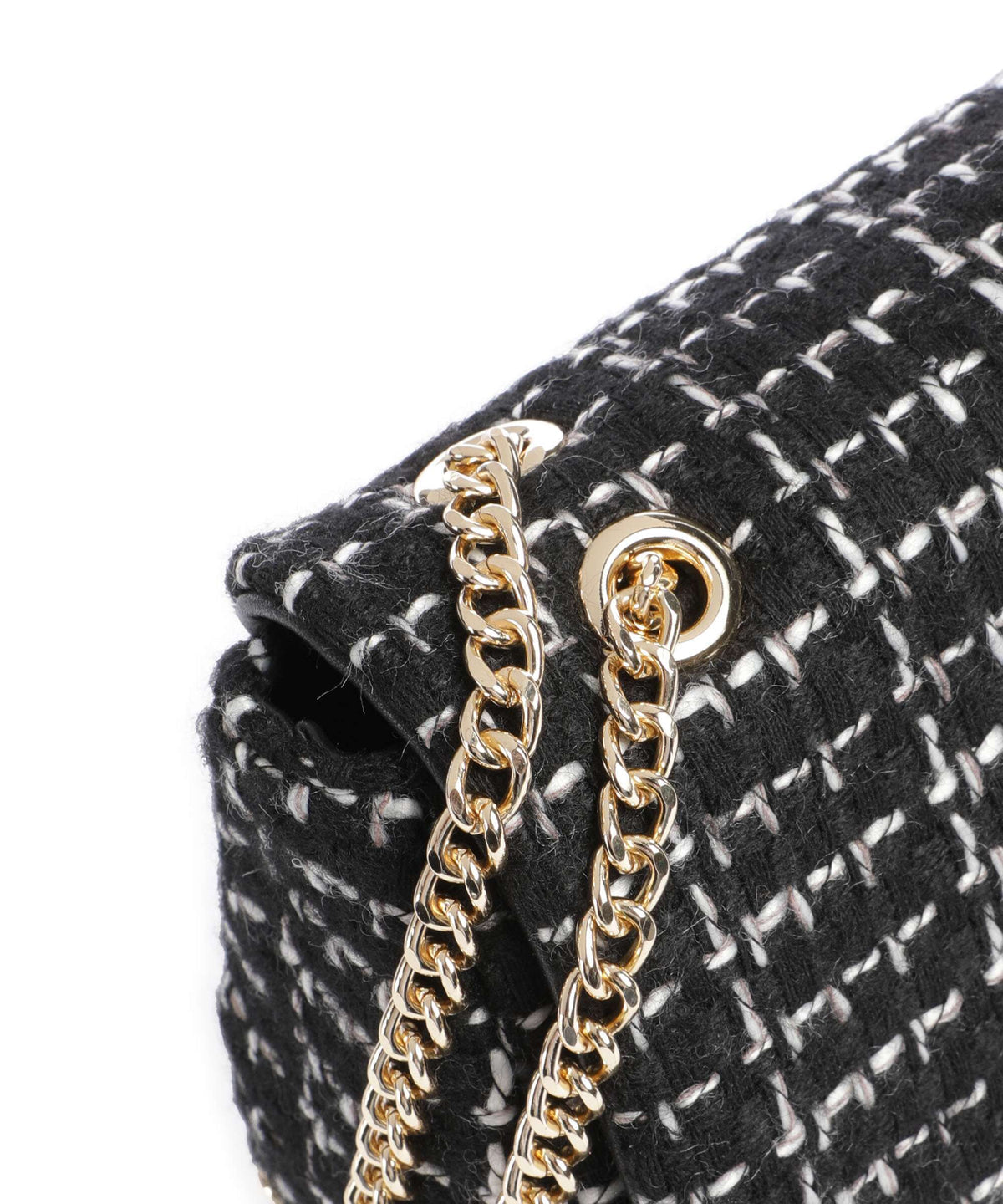 Tweed Shoulder bag polyester