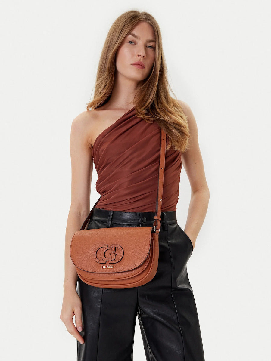 Xbody Women's Fabric Shoulder Bag Bordeaux