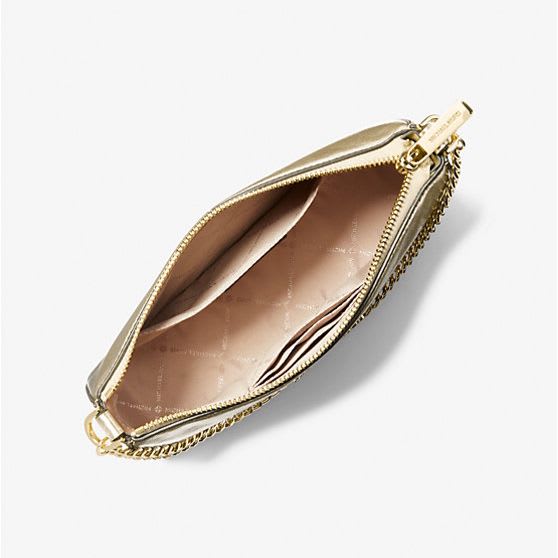 Michael Kors Metallic Gold Crossbody Bag