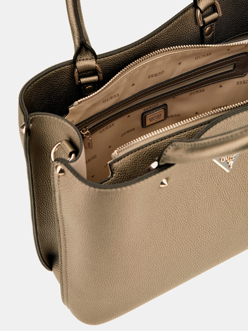 Meridian studded handbag