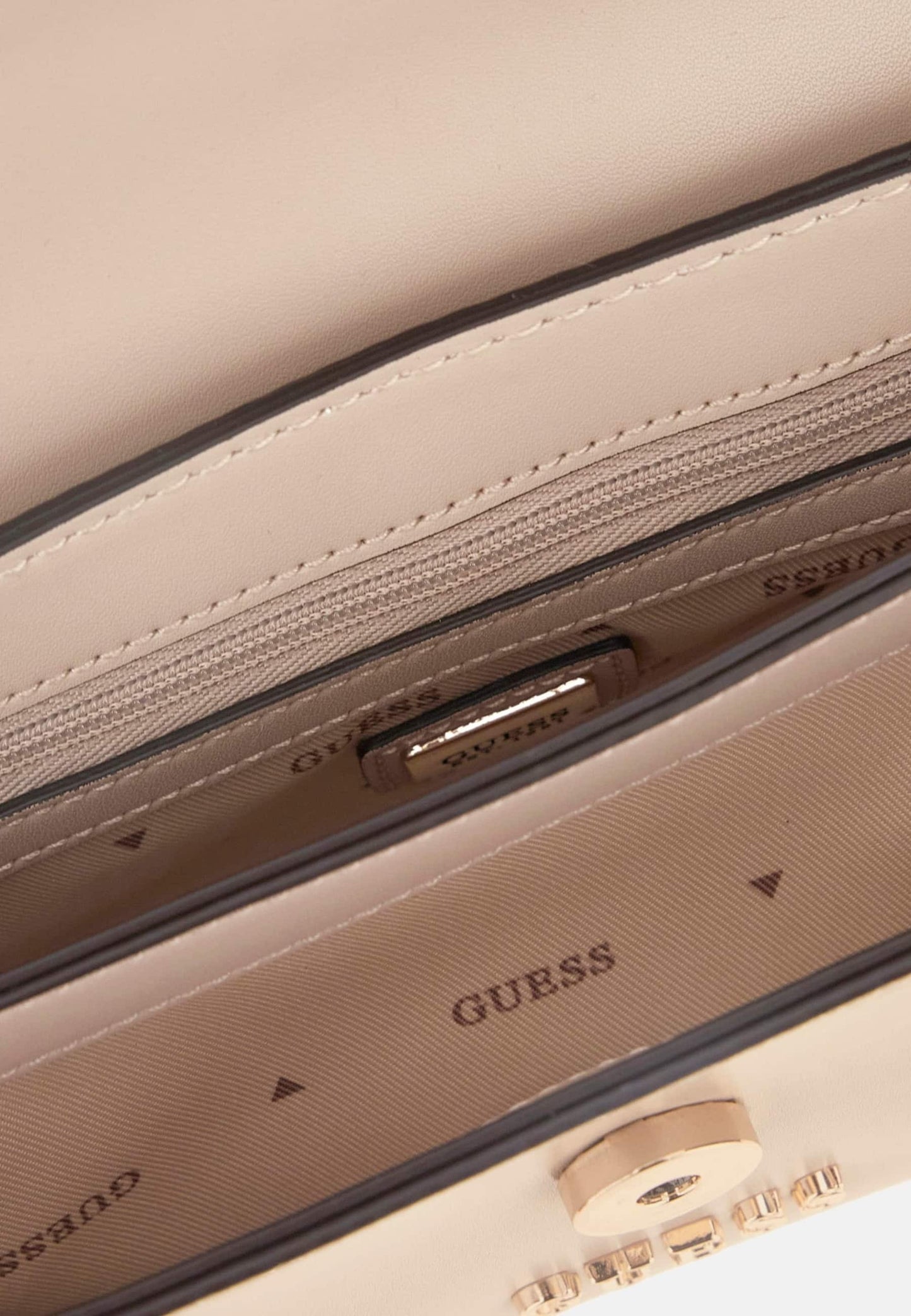 GUESS BAG - Handbag - beige