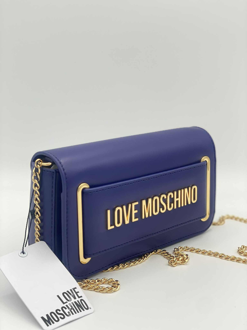 WOMEN'S SHOULDER/CROSS BAG BLUE LOVE MOSCHINO