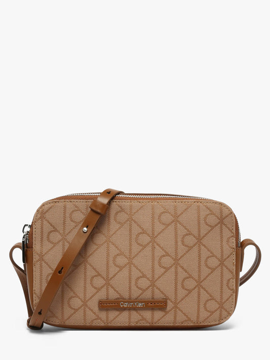 CALVIN KLEIN JEANS Emblem Jacquard Shoulder Bag
