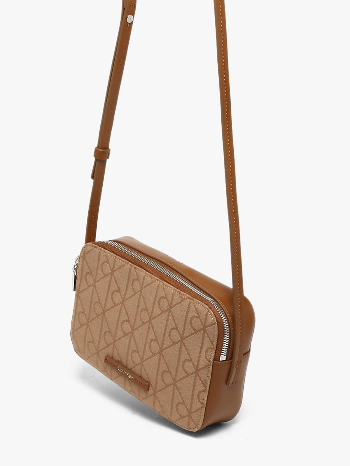 CALVIN KLEIN JEANS Emblem Jacquard Shoulder Bag