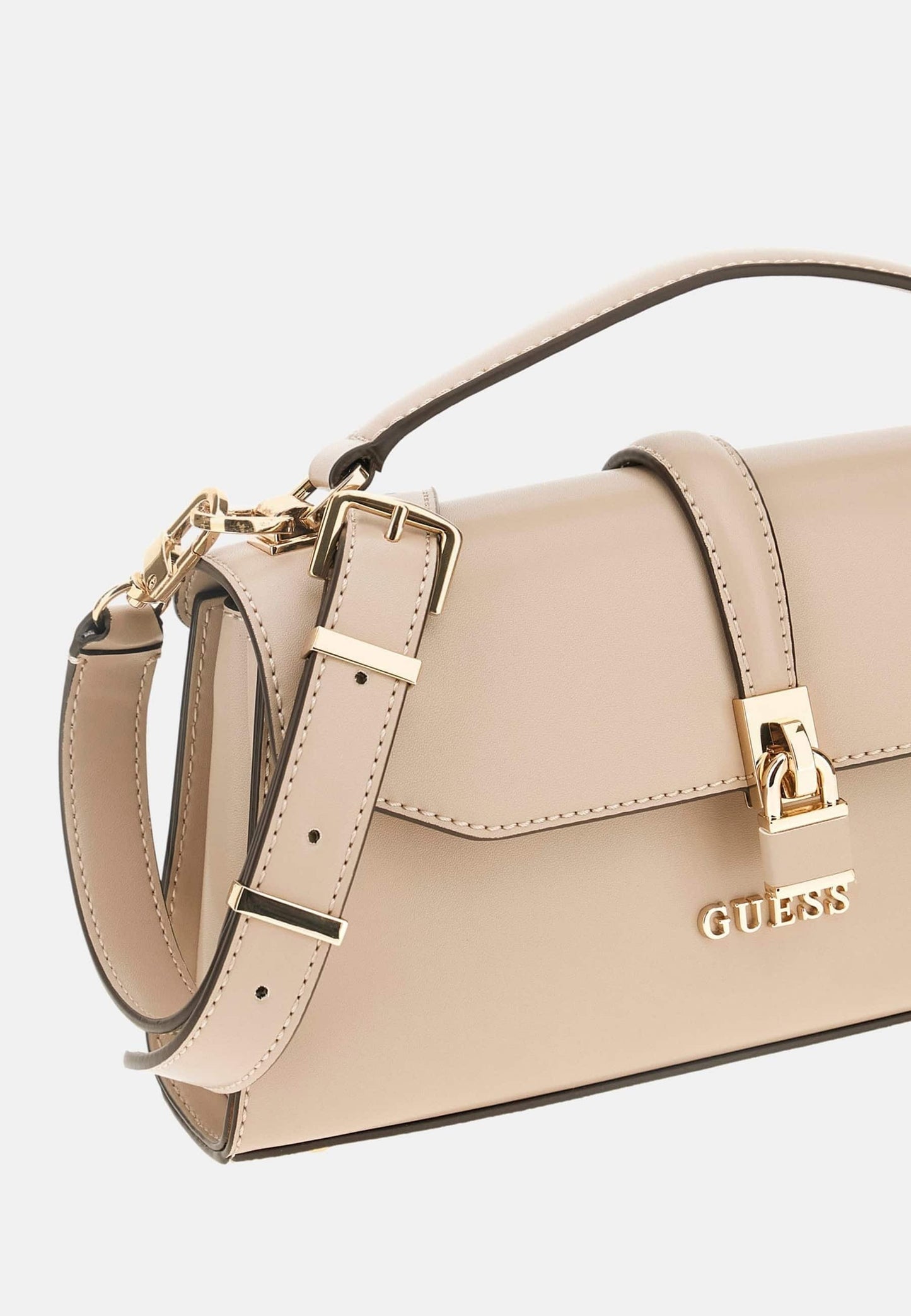 GUESS BAG - Handbag - beige