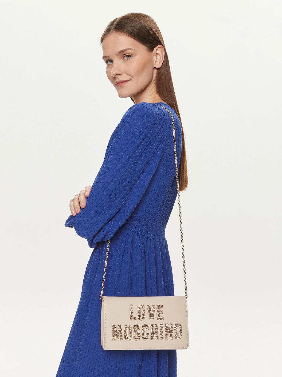 Monotype Embellished Ceossbody Bag