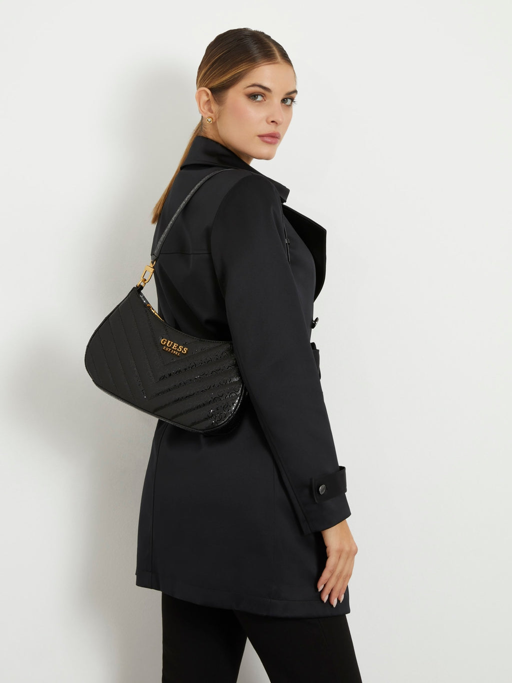 JANIA TOP ZIP SHOULDER BAG
