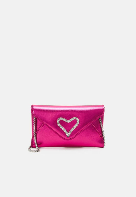 COEUR - Across body bag - dark pink