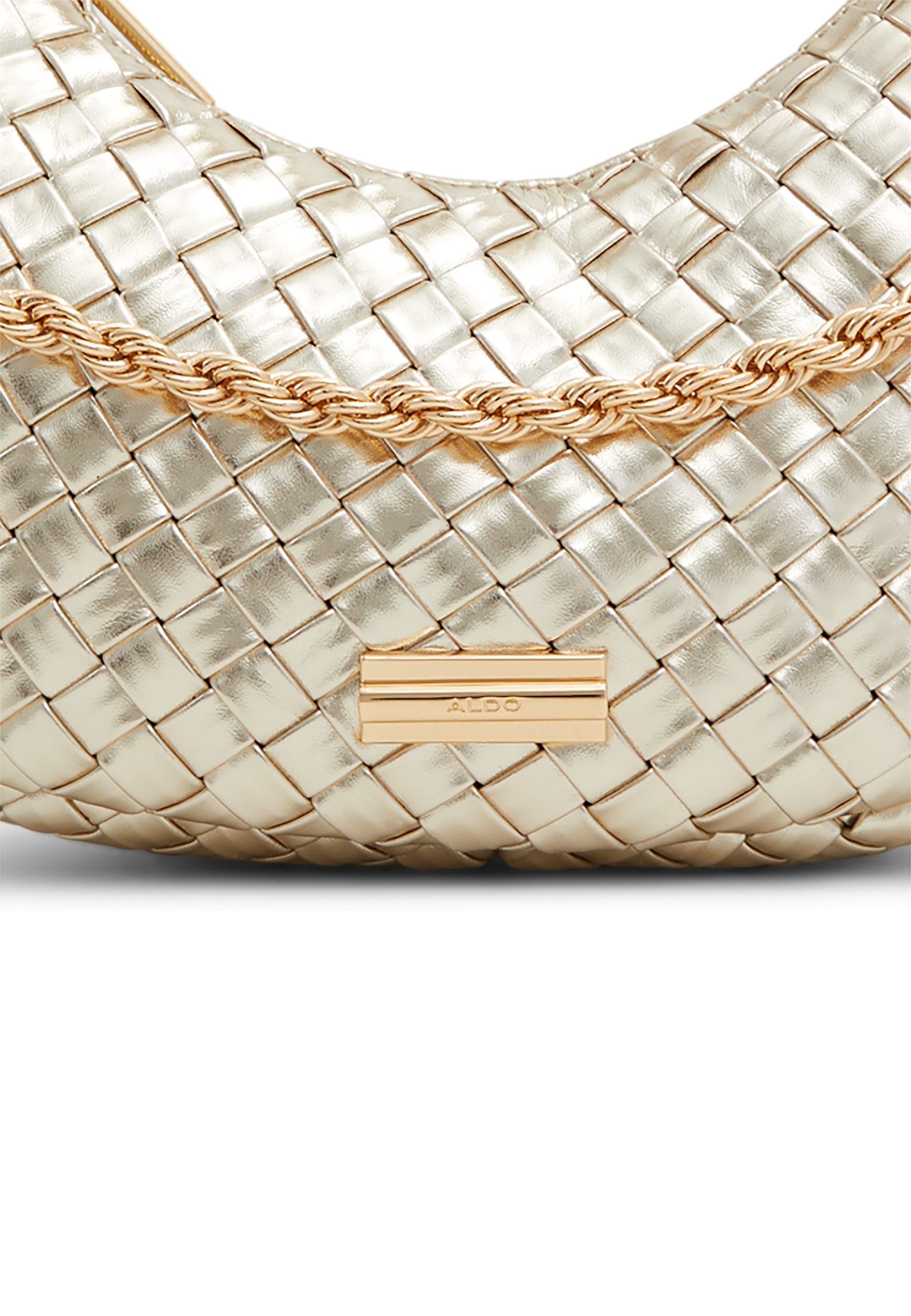ALDO VENESSA Gold women's shoulder bag