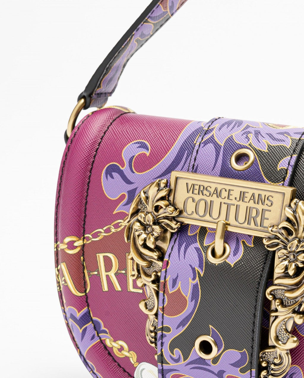 Versace Jeans Couture bag in saffiano synthetic leather