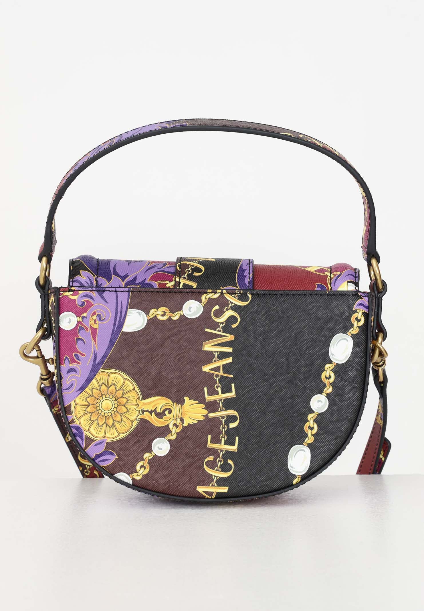 Versace Jeans Couture bag in saffiano synthetic leather