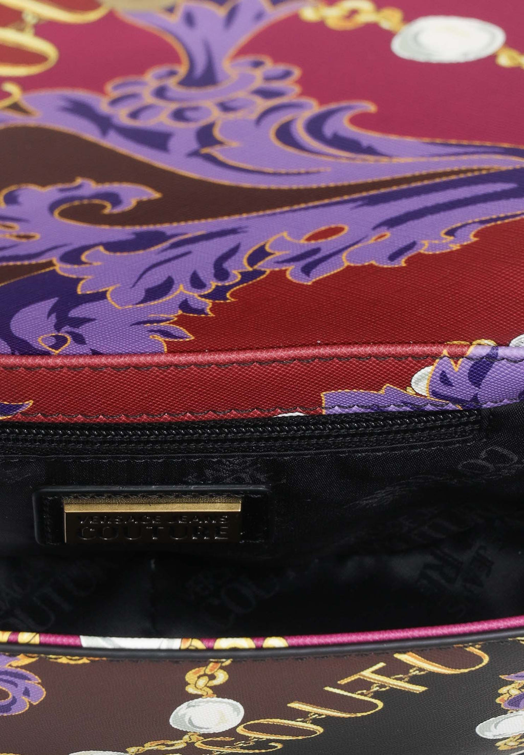 Versace Jeans Couture bag in saffiano synthetic leather