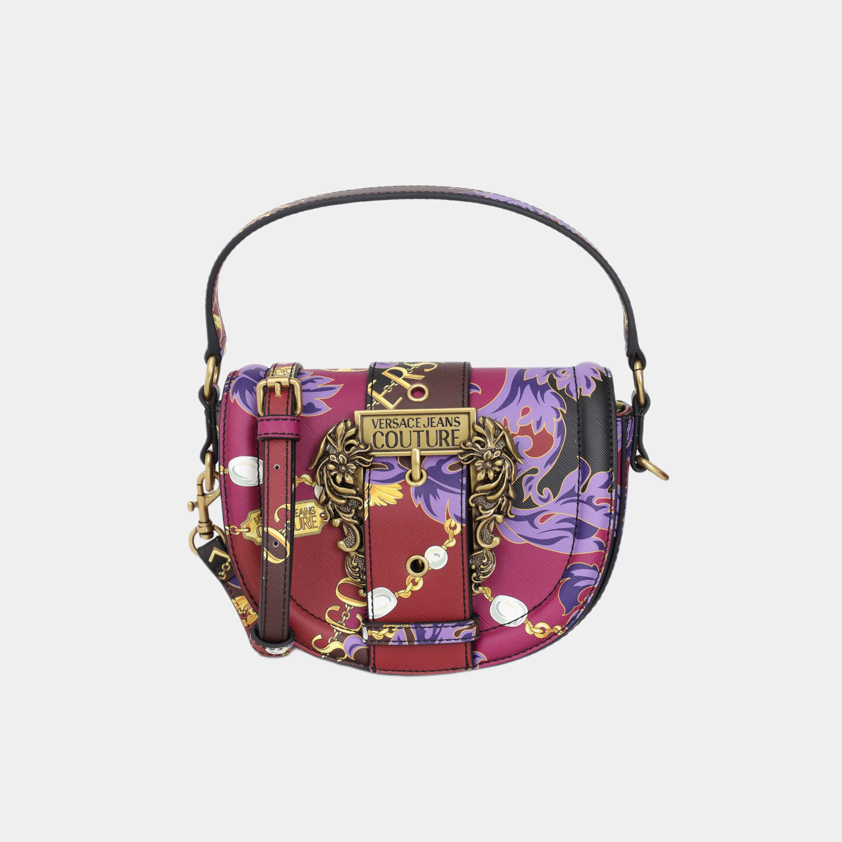 Versace Jeans Couture bag in saffiano synthetic leather