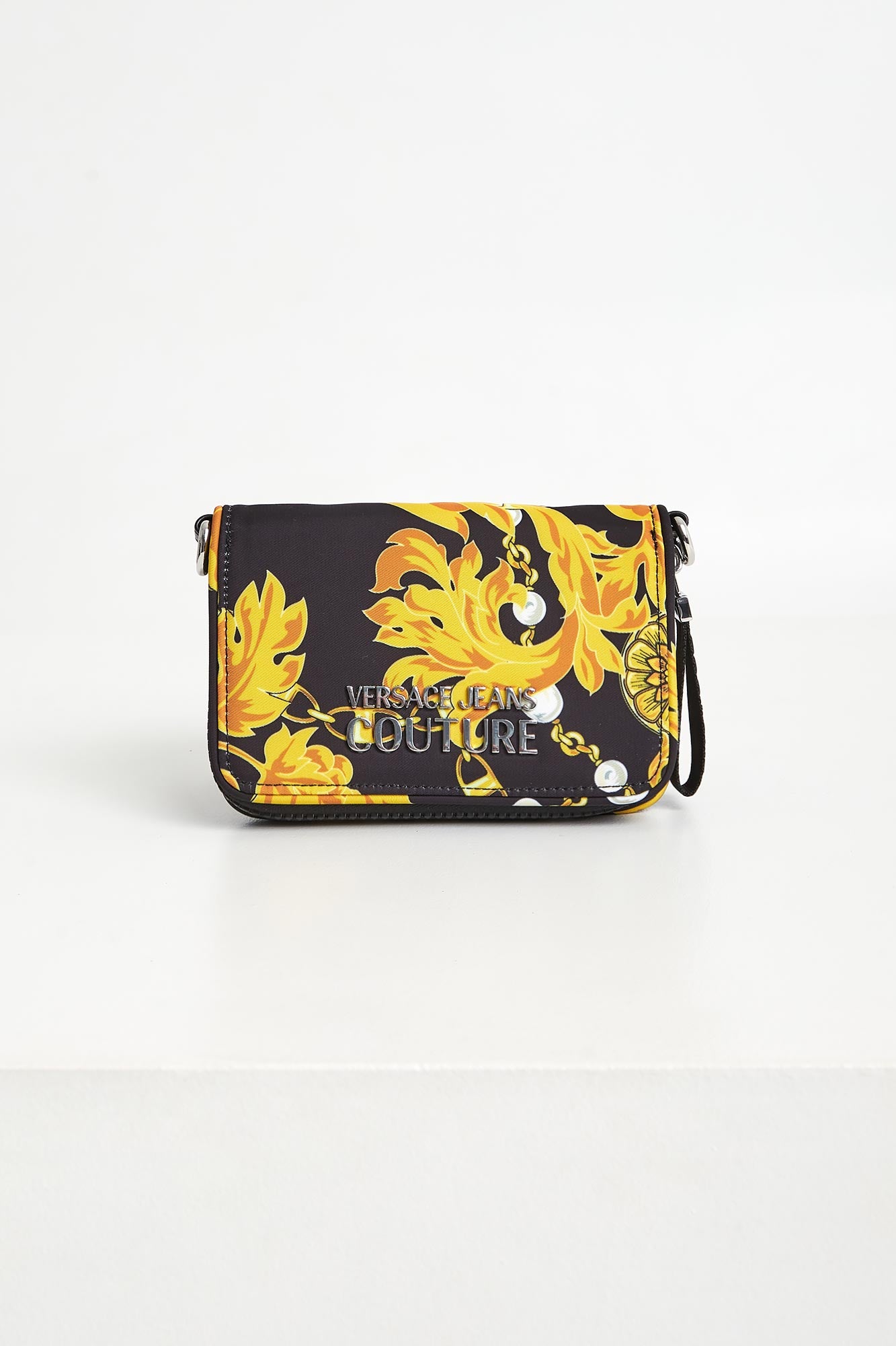 Sporty Logo Crossbody bag polyamide black
