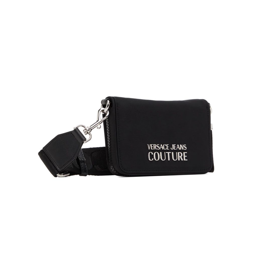 Sporty Logo Crossbody bag polyamide black