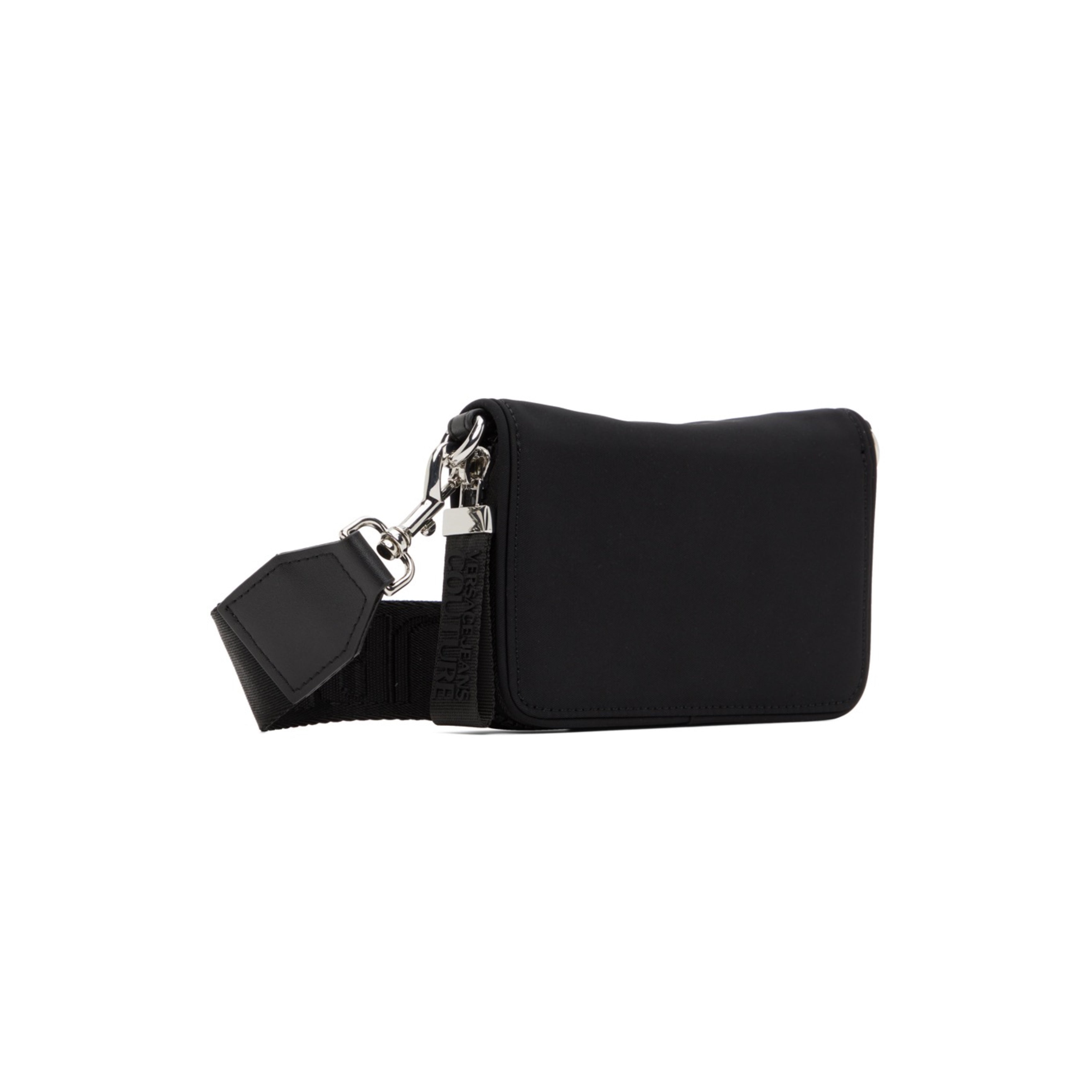 Sporty Logo Crossbody bag polyamide black