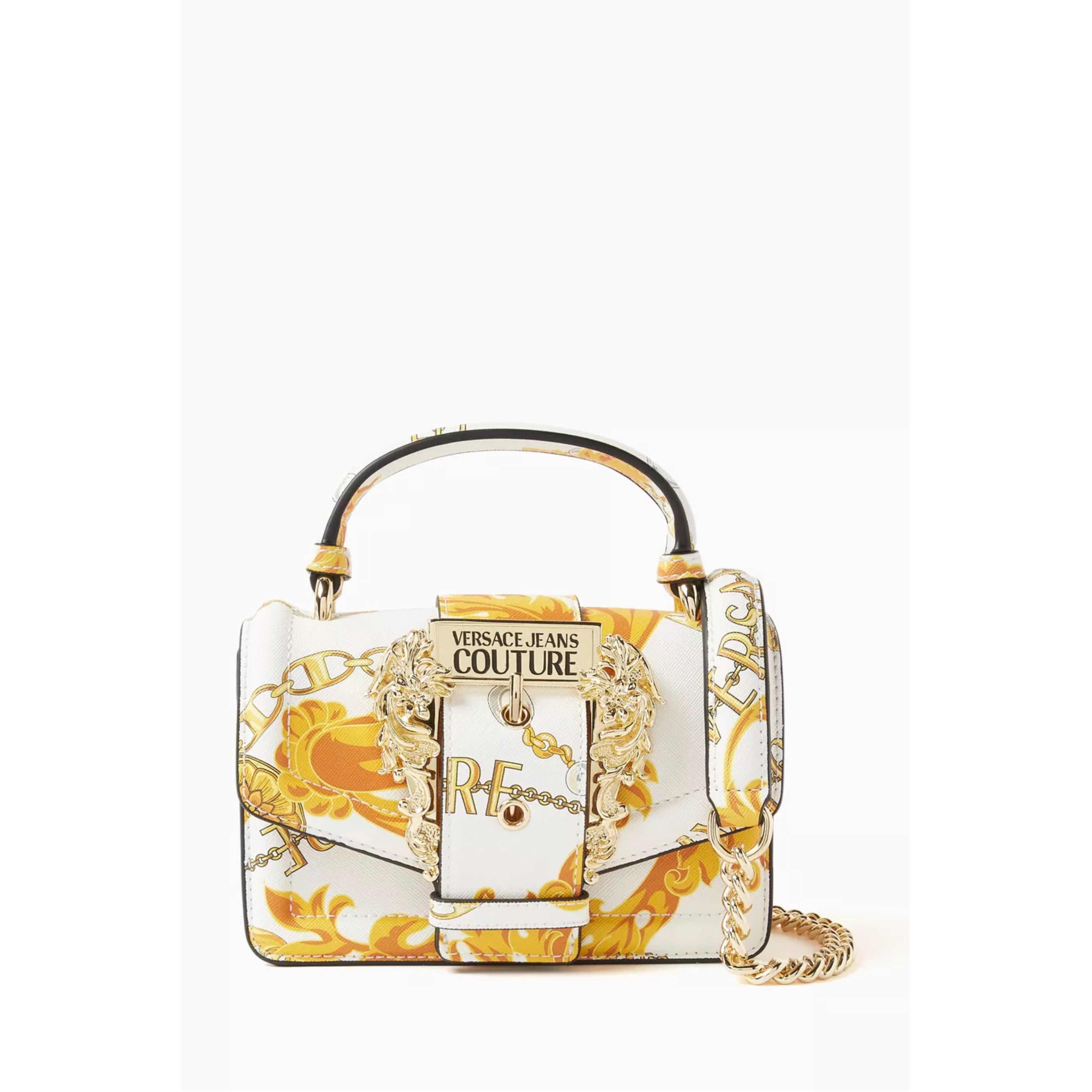 Couture 01 Chain Crossbody Bag in Saffiano Leather