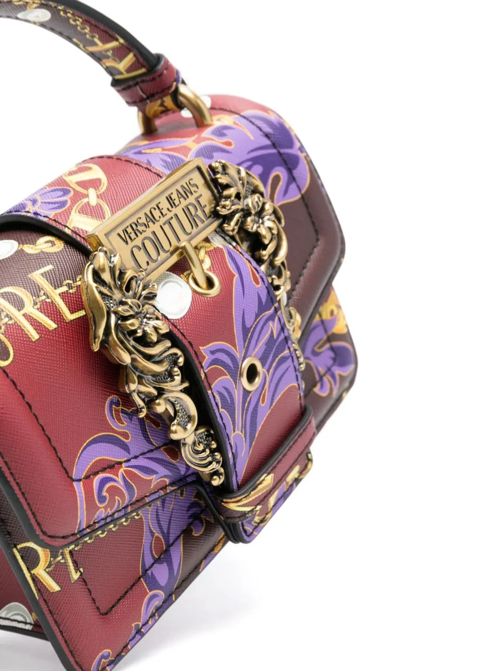 Couture 01 Chain Crossbody Bag in Saffiano Leather