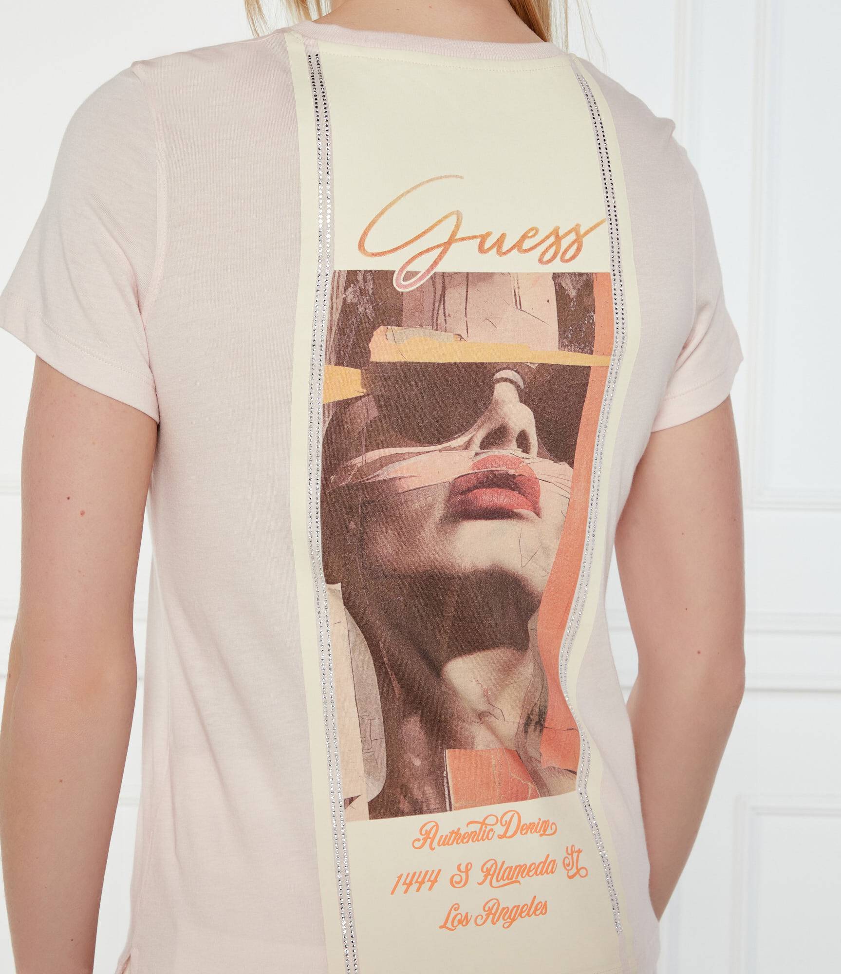 ROSE LOGO COTTON T-SHIRT