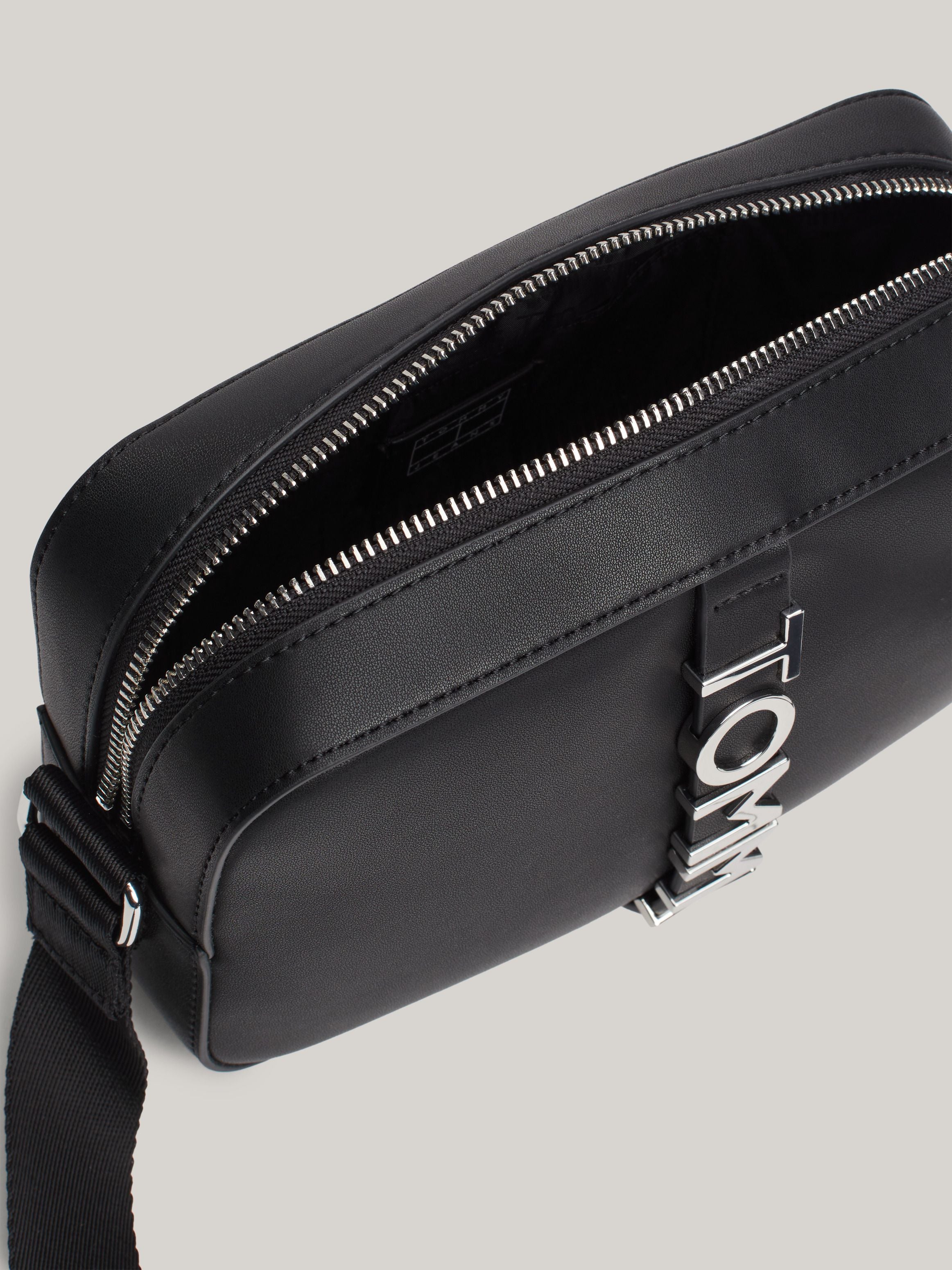 City Metal Logo Camera Bag