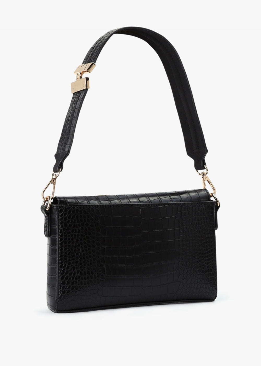 Valentino Fire Reptile Effect Crossbody Bag