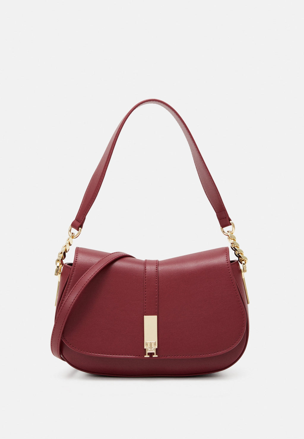 HERITAGE SADDLE BAG - Handbag - rouge