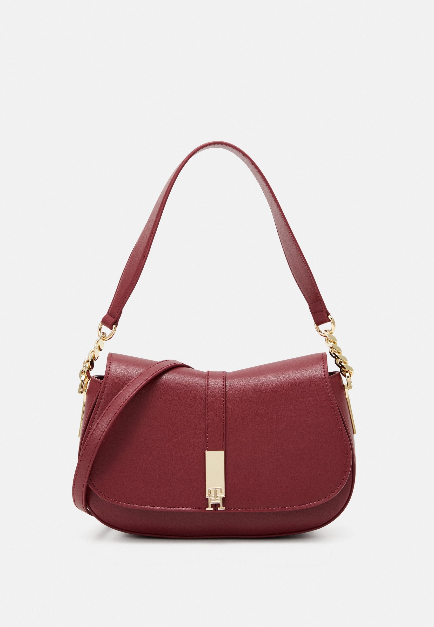 HERITAGE SADDLE BAG - Handbag - rouge