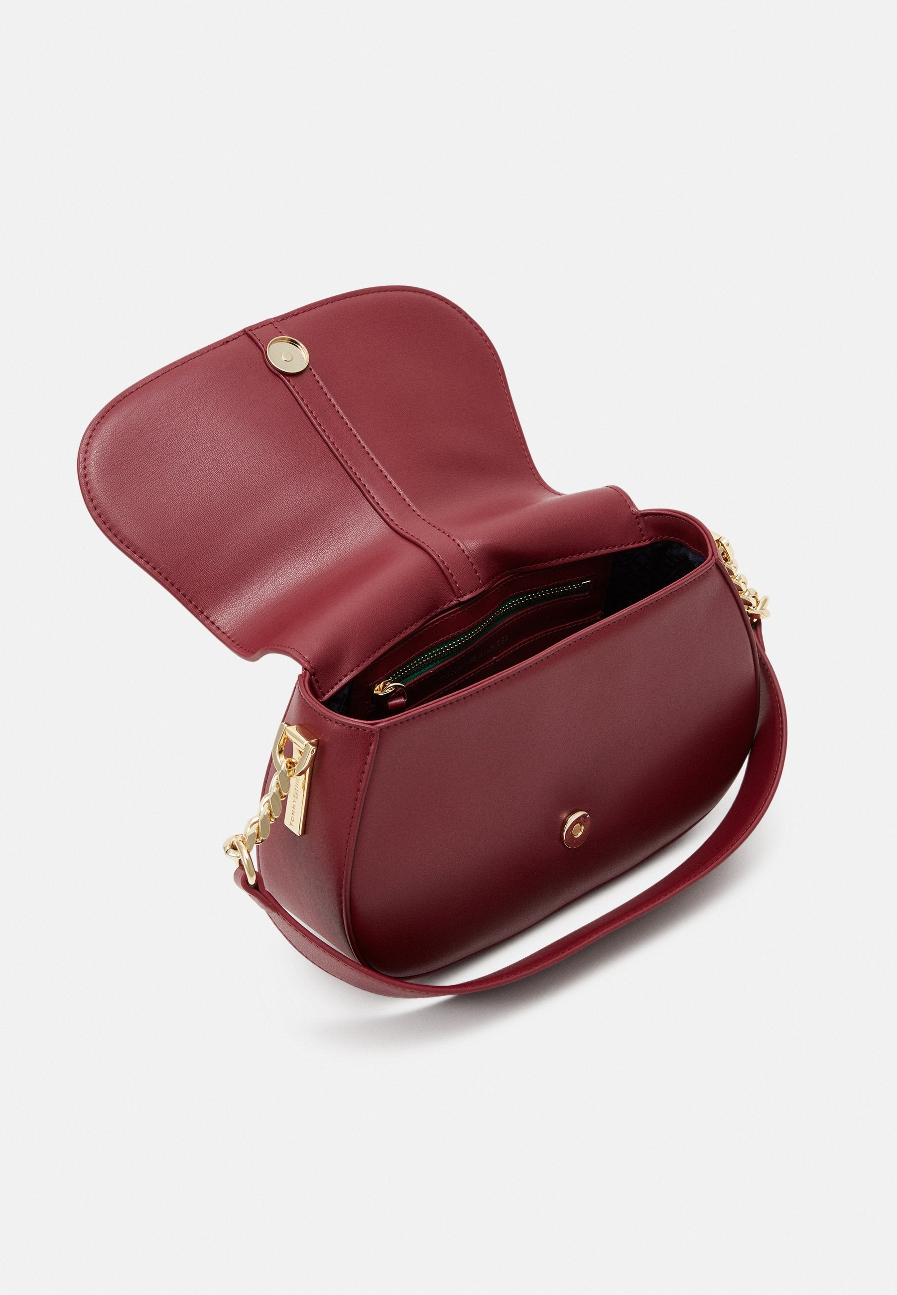 HERITAGE SADDLE BAG - Handbag - rouge