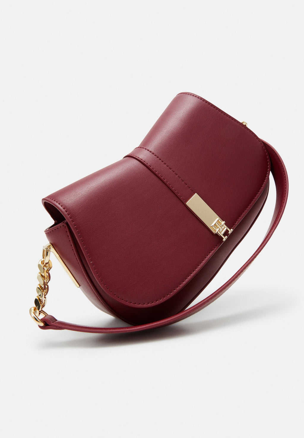 HERITAGE SADDLE BAG - Handbag - rouge