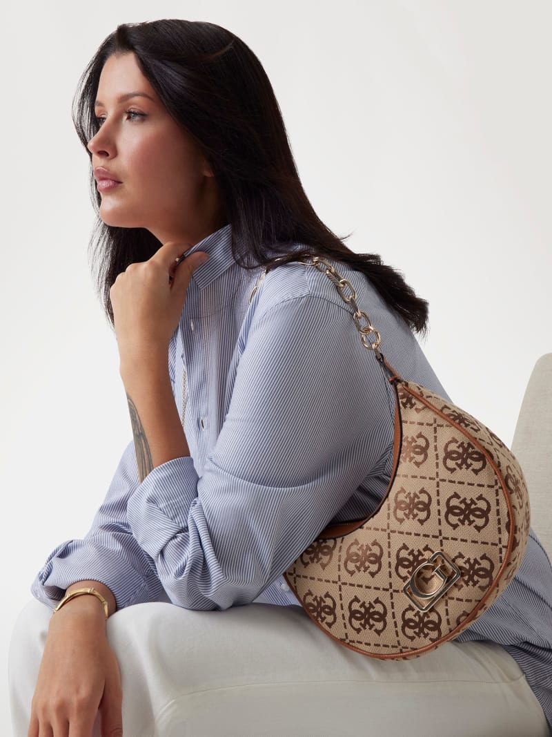 GUESS® Circe 4G logo hobo Women