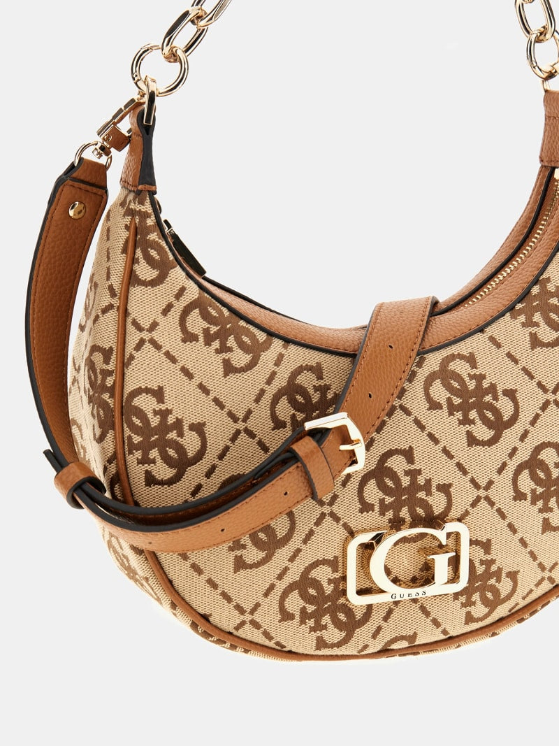 GUESS® Circe 4G logo hobo Women