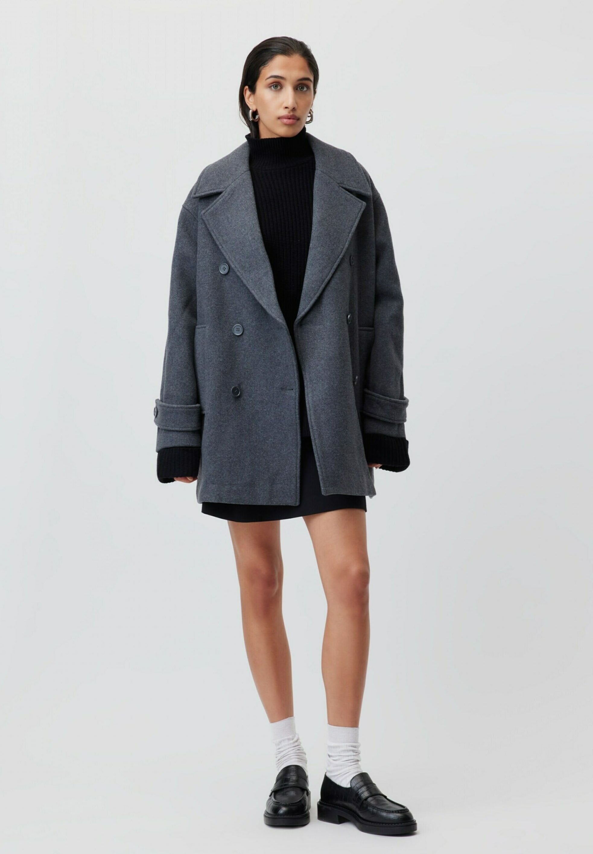 Constance Coat Dark Grey
Melange Women LeGer by Lena Gercke