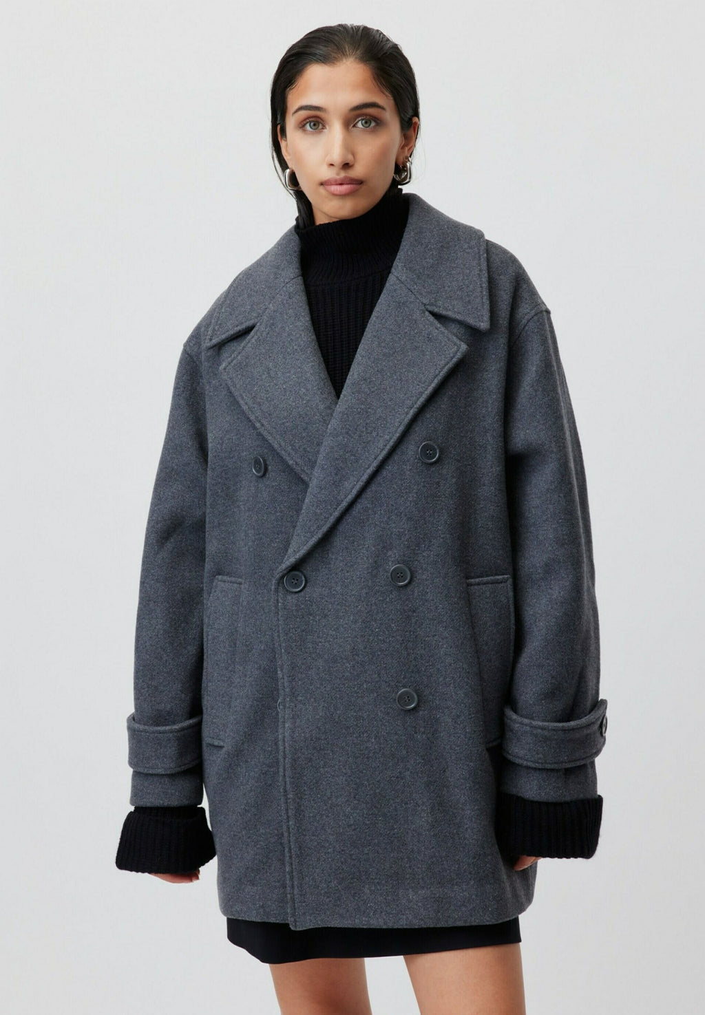 Constance Coat Dark Grey
Melange Women LeGer by Lena Gercke